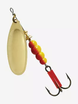 Блесна для рыбалки вертушка Mepps AGLIA 5, Gold, 1 штука, Золотой