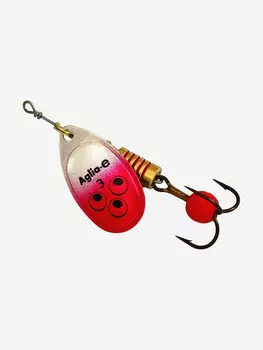 Блесна для рыбалки вертушка Mepps AGLIA-E 3 SR S/Red, 1 штука, Серебряный