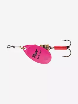 Блесна для рыбалки вертушка Mepps AGLIA FLUO, 3, Pink, 1 штука, Розовый