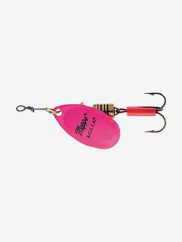 Блесна для рыбалки вертушка Mepps AGLIA FLUO, 0, Pink, 1 штука, Розовый