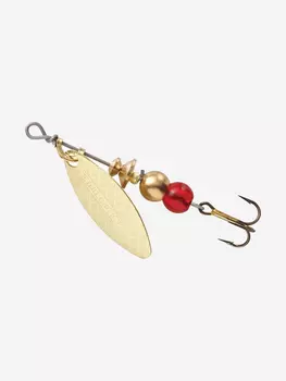 Блесна для рыбалки вертушка Mepps AGLIA LONG 0, Gold, 1 штука, Золотой