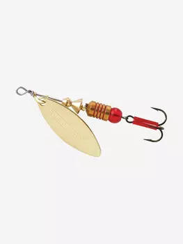 Блесна для рыбалки вертушка Mepps AGLIA LONG 1, Gold, 1 штука, Золотой