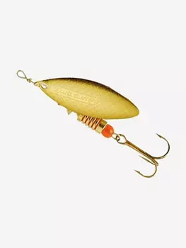 Блесна для рыбалки вертушка Mepps AGLIA LONG 00, Gold, 1 штука, Золотой