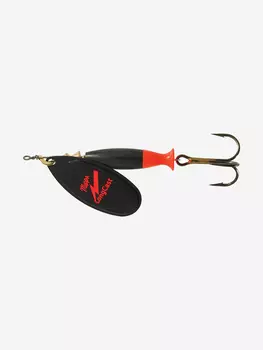 Блесна для рыбалки вертушка Mepps AGLIA LONG CAST, 5, BL, 1 штука, Черный