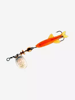 Блесна для рыбалки вертушка Mepps AGLIA Mini Saumon, 0, SILVER, 1 штука, Серебряный