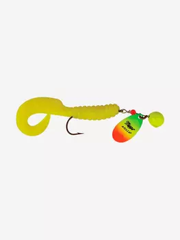 Блесна для рыбалки вертушка Mepps AGLIA SPINFLEX, 2/ 7g, Chartreuse/Tiger/Yellow, Желтый