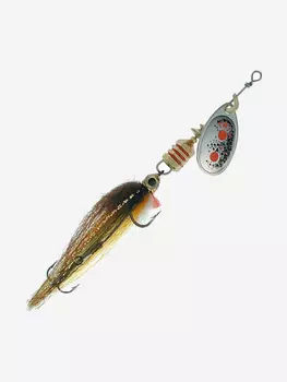 Блесна для рыбалки вертушка Mepps AGLIA TW STREAMER, 1, SILVER (блистер), Серебряный