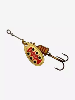 Блесна для рыбалки вертушка Mepps AGLIA TW, 0, Gold, 1 штука, Золотой