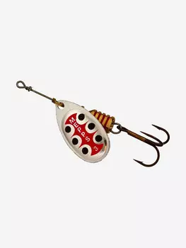 Блесна для рыбалки вертушка Mepps AGLIA TW, 3, SILVER, 1 штука, Серебряный