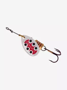 Блесна для рыбалки вертушка Mepps AGLIA TW, 1, SILVER, 1 штука, Серебряный