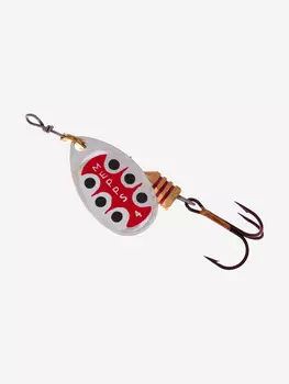 Блесна для рыбалки вертушка Mepps AGLIA TW, 4, SILVER, 1 штука, Серебряный