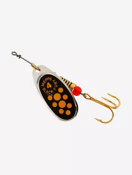 Блесна для рыбалки вертушка Mepps BLACK FURY 4, SILVER/Yellow, 1 штука, Серебряный