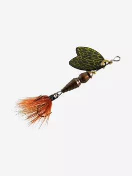 Блесна для рыбалки вертушка Mepps BUG, 00, March Brown, 1 штука, Коричневый