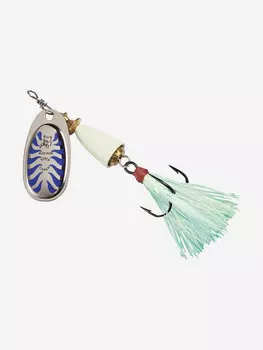 Блесна для рыбалки вращающаяся BLUE FOX Vibrax Glow 3 /GLB, Белый