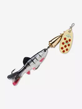 Блесна для рыбалки вращающаяся BLUE FOX Vibrax Chaser 3 /G, Серый