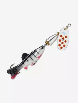 Блесна для рыбалки вращающаяся BLUE FOX Vibrax Chaser 3 /S, Серый