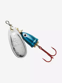 Блесна для рыбалки вращающаяся BLUE FOX Vibrax Shad 4 /BS, Серебряный