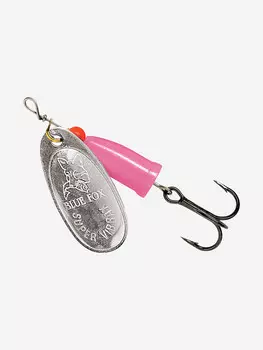 Блесна для рыбалки вращающаяся BLUE FOX Vibrax Fluorescent 2 /SFP, Розовый