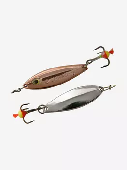 Блесна для зимней рыбалки ECOPRO Karasik, 30мм, 3г, S, на окуня, щуку, вертикальная, Серебряный