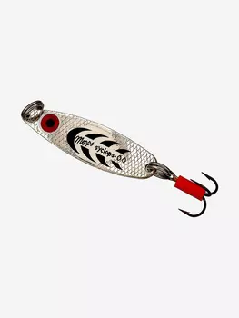Блесна колебалка для рыбалки Mepps SYCLOPS, 00, SILVER/Black, 1 штука, Серебряный