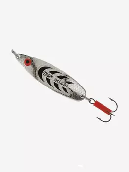 Блесна колебалка для рыбалки Mepps SYCLOPS, 1, SILVER/Black, 1 штука, Серебряный