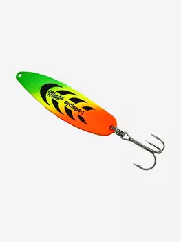 Блесна колебалка для рыбалки Mepps SYCLOPS, 1, Tiger/Gold, 1 штука, Зеленый