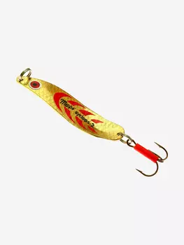 Блесна колебалка для рыбалки Mepps SYCLOPS, 2, Gold/Red, 1 штука, Золотой