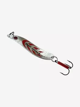 Блесна колебалка для рыбалки Mepps SYCLOPS, 2, SILVER/Red, 1 штука, Серебряный