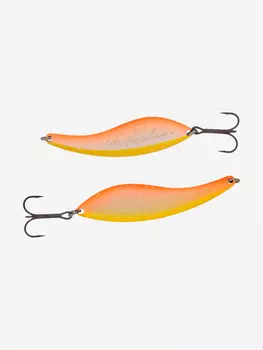 Блесна колебалка LureMax Жереховая, 86мм, 32г, 124, Оранжевый