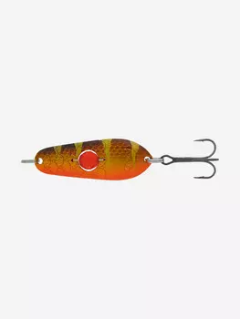 Блесна колеблющаяся Kuusamo Rasanen 50/14 с камнем, G/FR/BR-C, Оранжевый