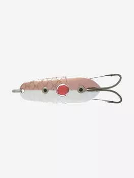 Блесна колеблющаяся Kuusamo Rasanen 60/15 незацепляйка с камнем, C/S-S, Серый