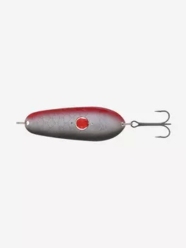 Блесна колеблющаяся Kuusamo Rasanen 70/20 с камнем, BL/S/R-S, Серый