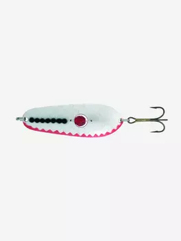 Блесна колеблющаяся Kuusamo Rasanen 70/20 с камнем, BL/R/S-C, Серый