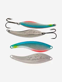 Блесна колеблющаяся LureMax Жереховая, 74мм., 18 г., Серебряный