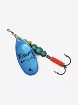 Блесна Mepps AGLIA Platium AG/BLEU №4, Голубой