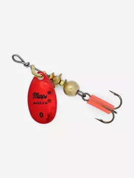 Блесна Mepps AGLIA Platium AG/ROUGE №0, Красный