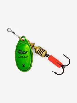 Блесна Mepps AGLIA Platium OR/VERT №2, Зеленый