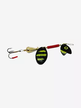 Блесна Mepps TANDEM TROUT Black/Yellow №2 блистер, Черный