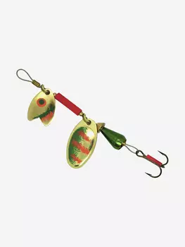 Блесна Mepps TANDEM TROUT Gold/Green-Orange №0 блистер, Мультицвет