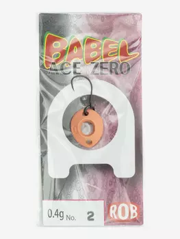 Блесна ROB Babel Ace Zero, 0.4 г, 2, Мультицвет