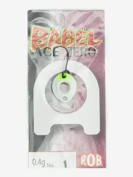 Блесна ROB Babel Ace Zero, 0.4 г, 1, Мультицвет