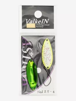 Блесна ValkeIN Astrar, 2.4 г, IZU-04 Green Glow, Мультицвет