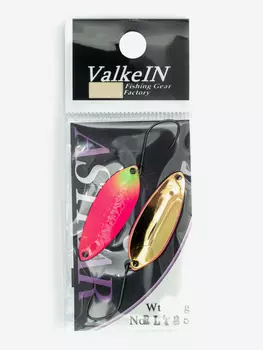 Блесна VALKEIN ASTRAR 2.4гр цвет RLT25 Hot Pink, Мультицвет
