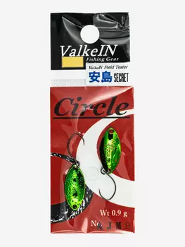 Блесна ValkeIn Circle, 0.9 гр, AJM9, Мультицвет