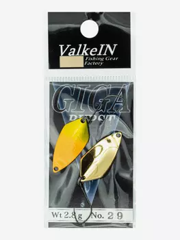Блесна VALKEIN GIGA BURST 2.8гр цвет 29, Мультицвет