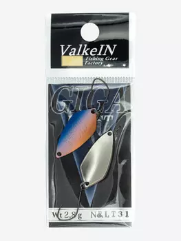 Блесна VALKEIN GIGA BURST 2.8гр цвет RLT31 Palatinate Blue, Мультицвет