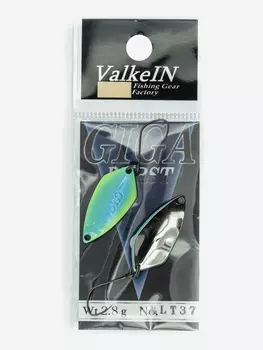 Блесна VALKEIN GIGA BURST 2.8гр цвет RLT37 Eucalyptus, Мультицвет
