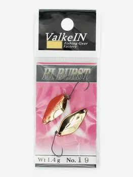 Блесна VALKEIN HI BURST 1.4гр цвет 19, Мультицвет