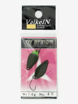 Блесна VALKEIN HI BURST 1.4гр цвет 49, Мультицвет