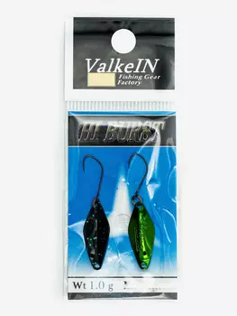 Блесна ValkeIN Hi Burst, 1 г, цвет LT4, Мультицвет